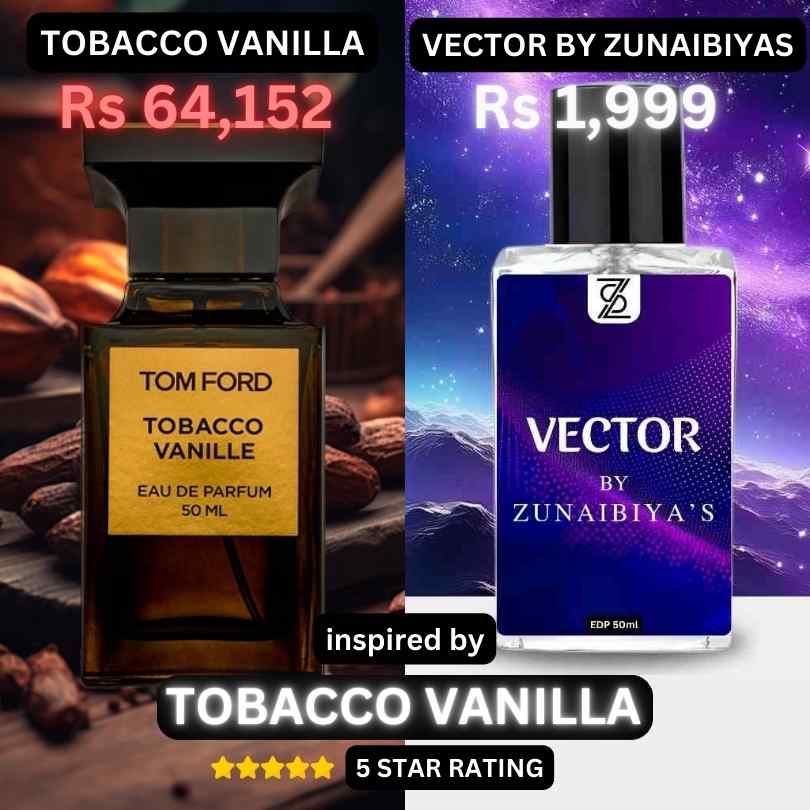 VECTOR inspired by TOBACCO VANILLE